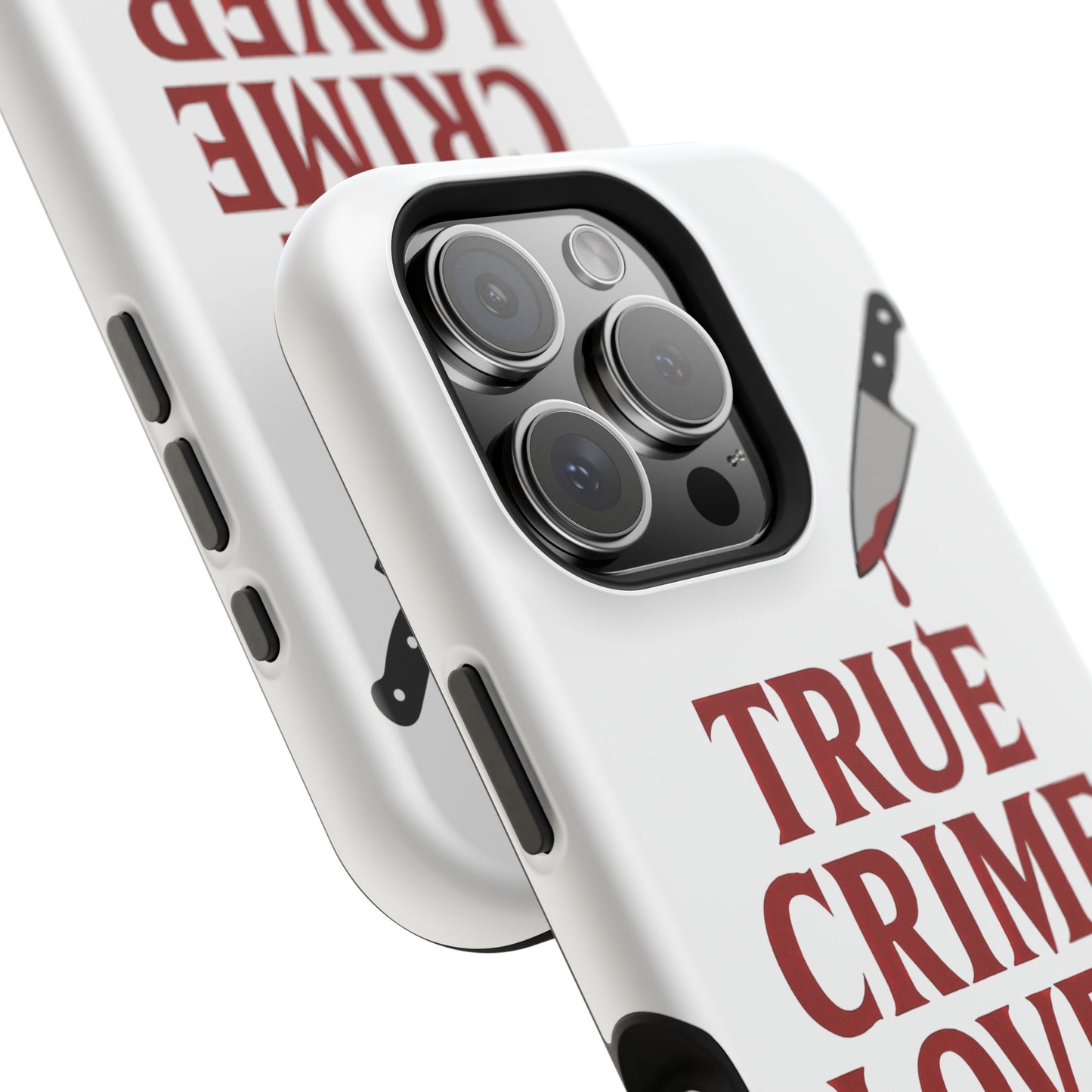 True Crime Lover Magnetic Phone Case-Funny Murder Podcast Gift, Forensics Obsession Cover, Crime Junkie Aesthetic Phone Case