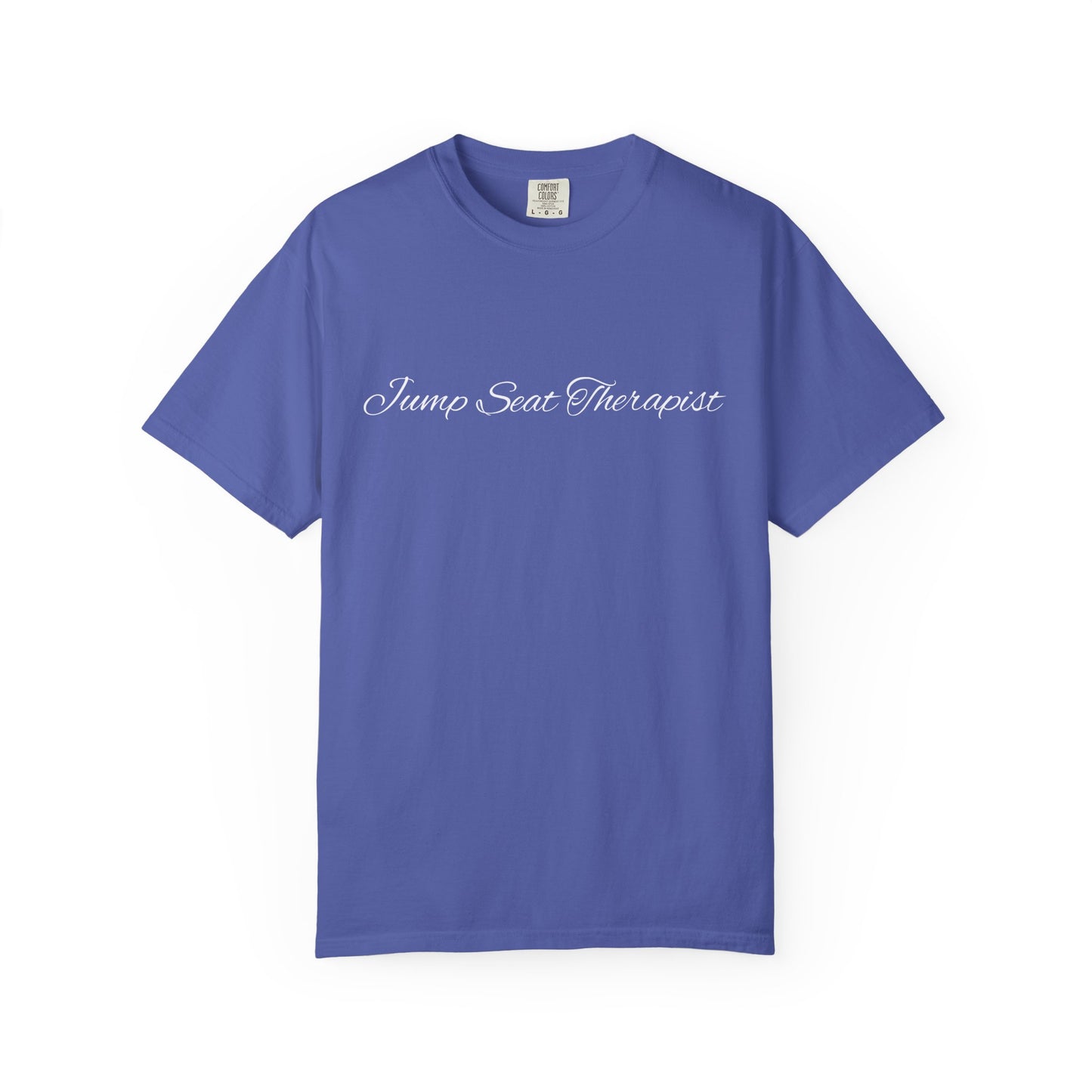 Jump Seat Therapist T-Shirt- Funny Flight Attendant Tee, Cabin Crew Life Shirt, Sarcastic Aviation Gift for Airline Workers