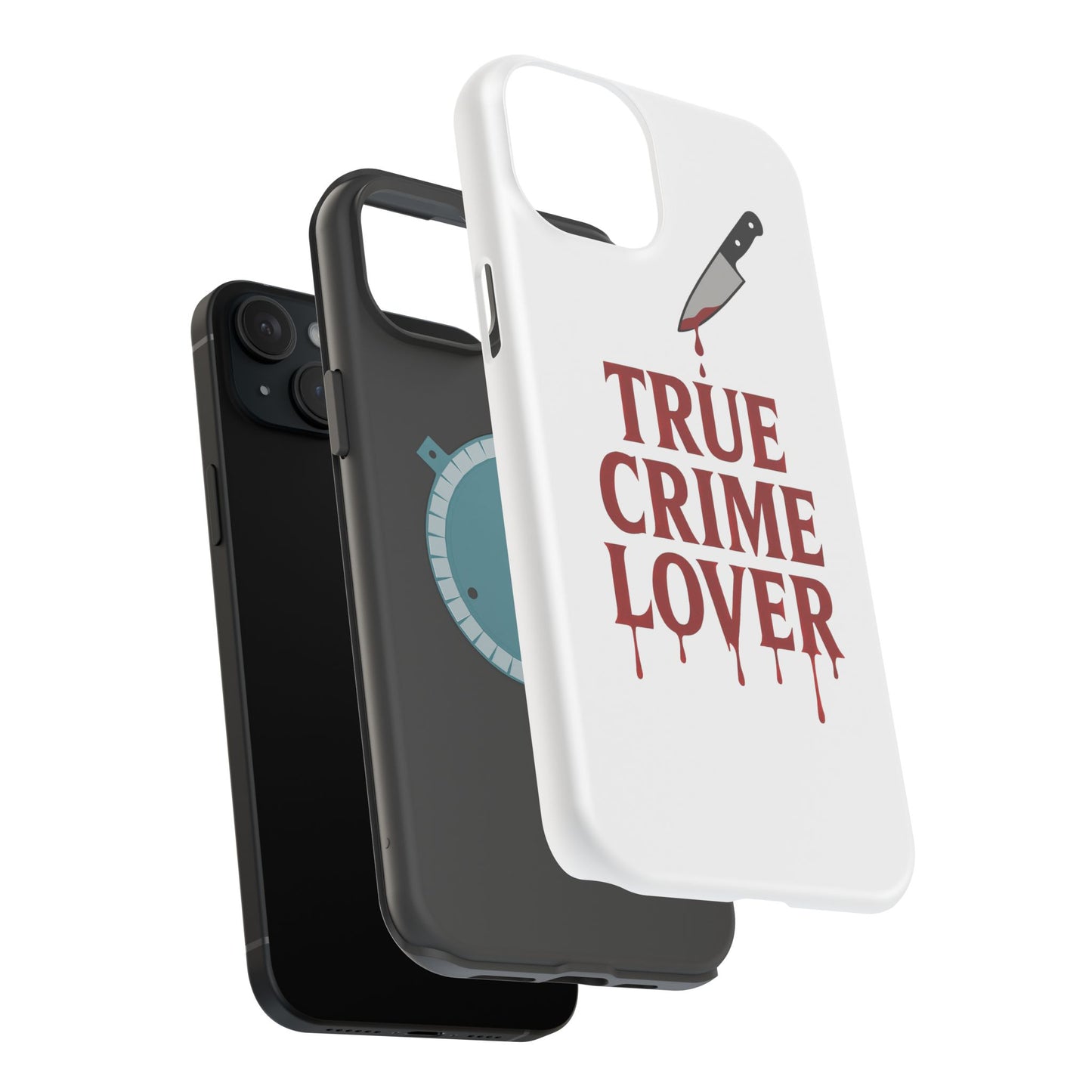 True Crime Lover Magnetic Phone Case-Funny Murder Podcast Gift, Forensics Obsession Cover, Crime Junkie Aesthetic Phone Case