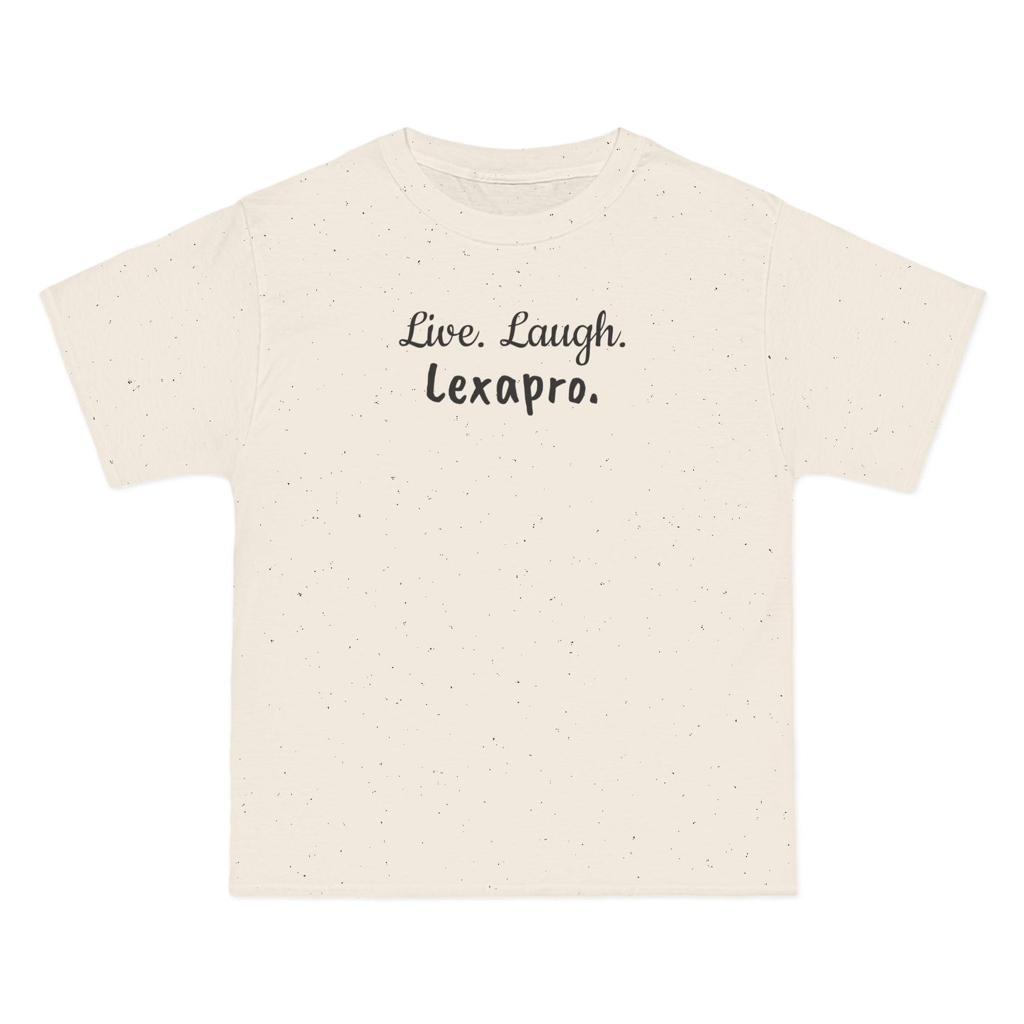 Lexapro Humor Short-Sleeve T-Shirt - Funny Mental Health Tee, Chill Vibes, Mental Wellness Gift, Self-Care Apparel, Casual Wear