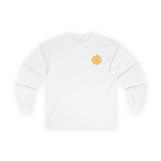 Have the Day You Deserve Long Sleeve Tee, Unisex Tee, Positive Message Shirt, Everyday Comfort Wear, Gift for Friends, Casual Outfit