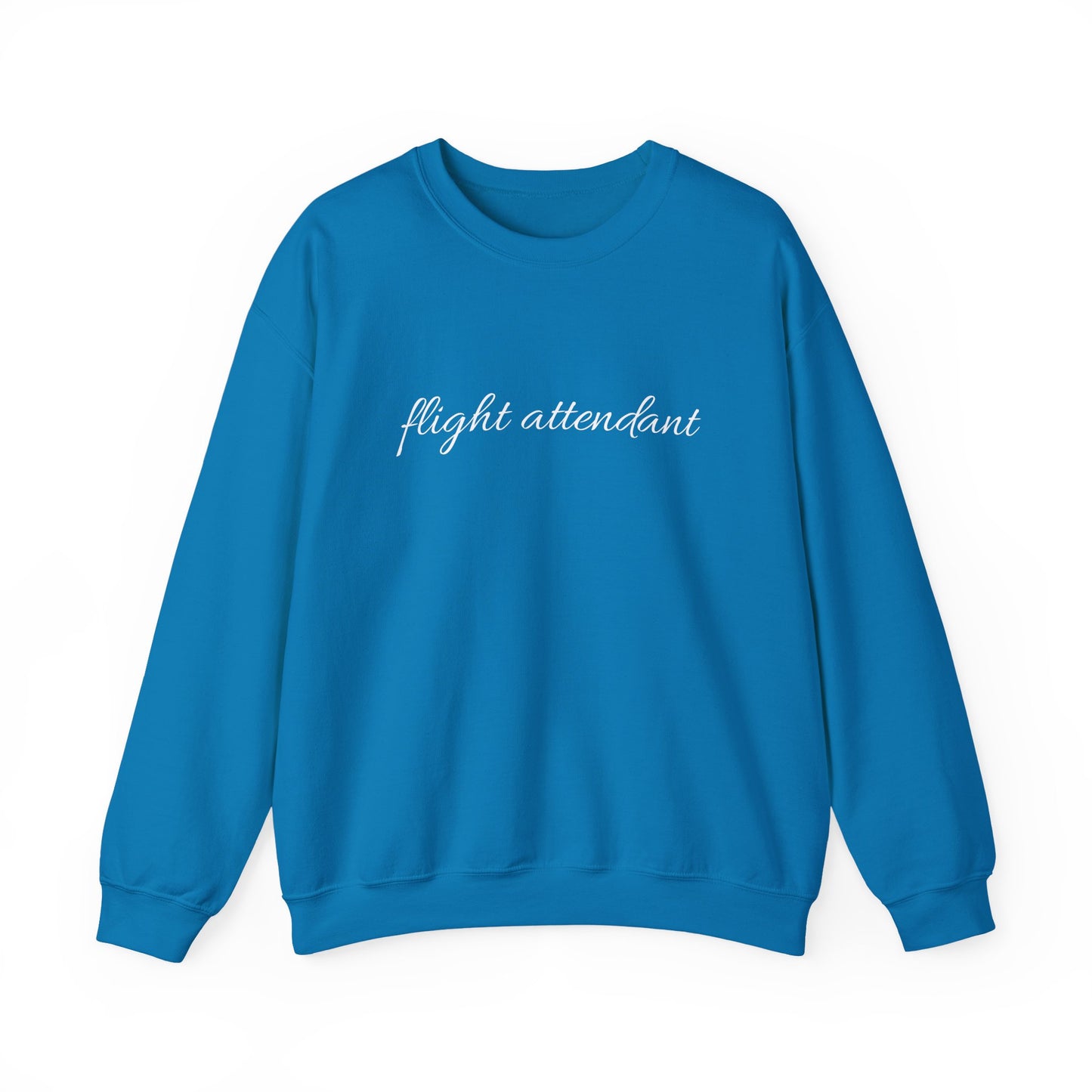 Flight Attendant Sweatshirt- Cozy Crew Life Pullover, Funny Airline Crew Gift, Travel Day Essential for Aviation Lovers