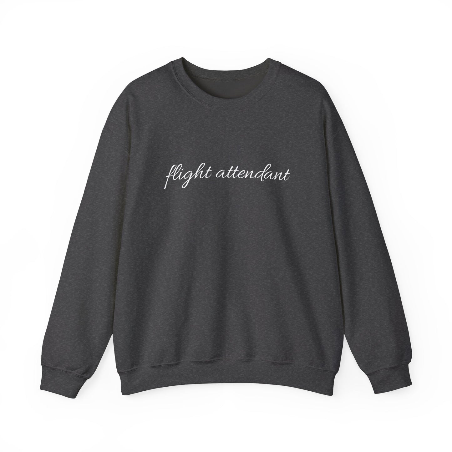 Flight Attendant Sweatshirt- Cozy Crew Life Pullover, Funny Airline Crew Gift, Travel Day Essential for Aviation Lovers