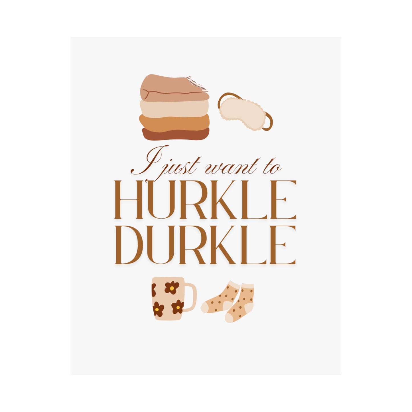 Cozy Vertical Posters for Home Décor, Ideal for Relaxation, Gift for Sleep Lovers, Bedroom Wall Art, Funny Quotes Prints