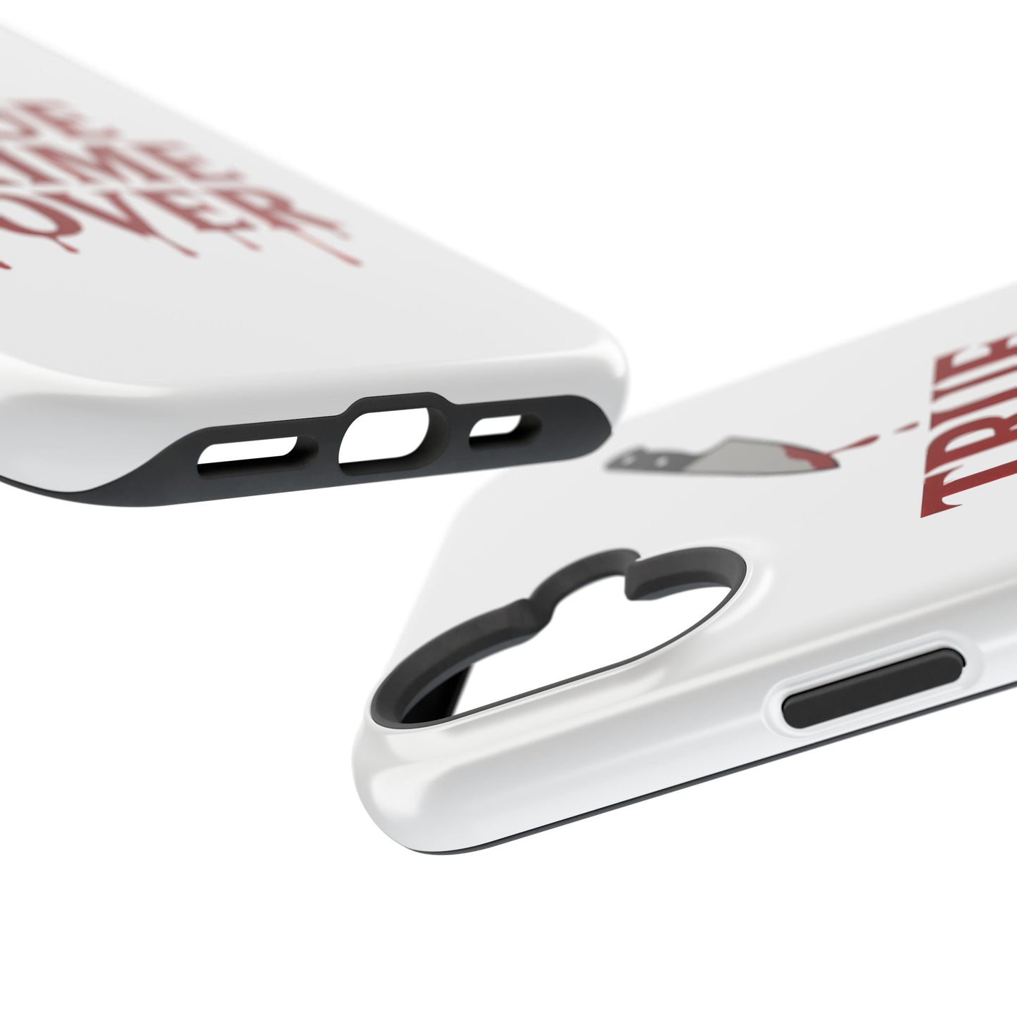 True Crime Lover Magnetic Phone Case-Funny Murder Podcast Gift, Forensics Obsession Cover, Crime Junkie Aesthetic Phone Case