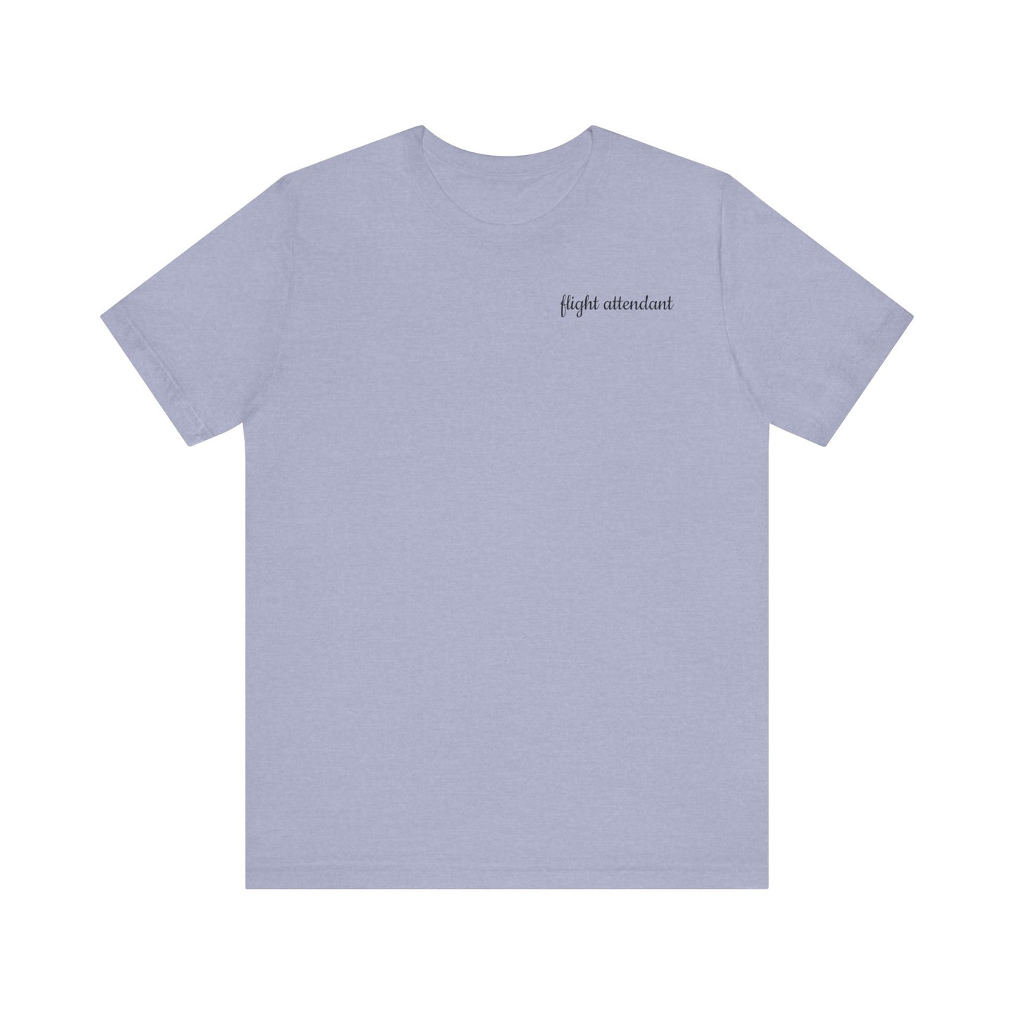 Flight Attendant City Tee, Travel Shirt, Gift for Travelers, Comfortable Unisex Tee, Adventure Outfit, Wanderlust Apparel