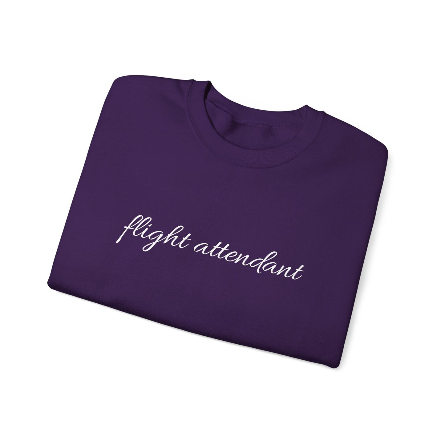 Flight Attendant Sweatshirt- Cozy Crew Life Pullover, Funny Airline Crew Gift, Travel Day Essential for Aviation Lovers