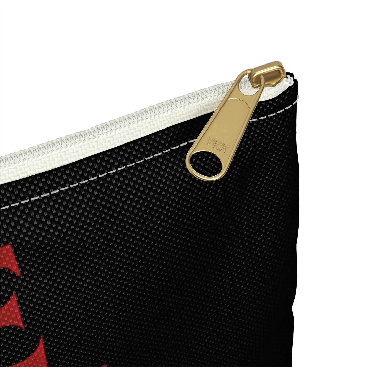 True Crime Lover Accessory Pouch- Funny Zipper Bag for Murder Show Fans, Dark Humor Makeup Bag, Crime Junkie Gift