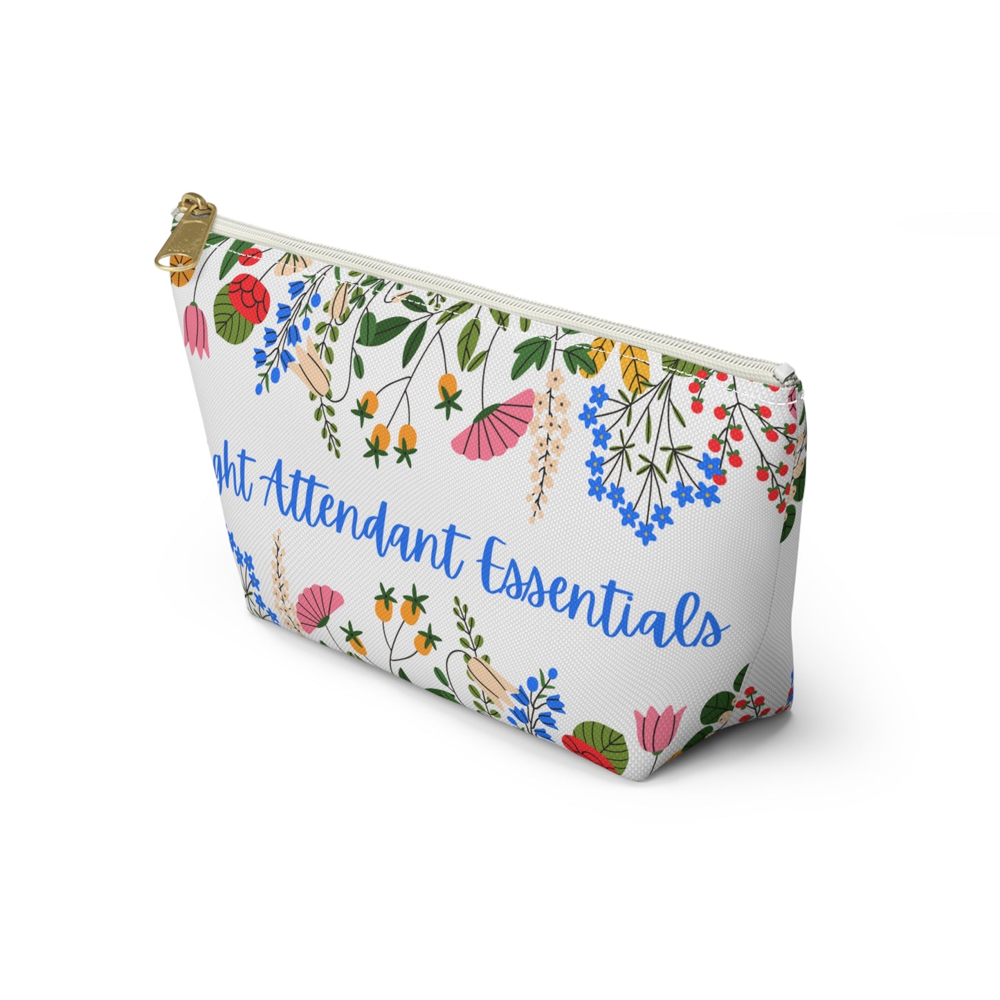 Flight Attendant Essential Accessory Pouch- Travel Organizer for Crew Must-Haves, Layover Bag, Airline Gift for Cabin Crew