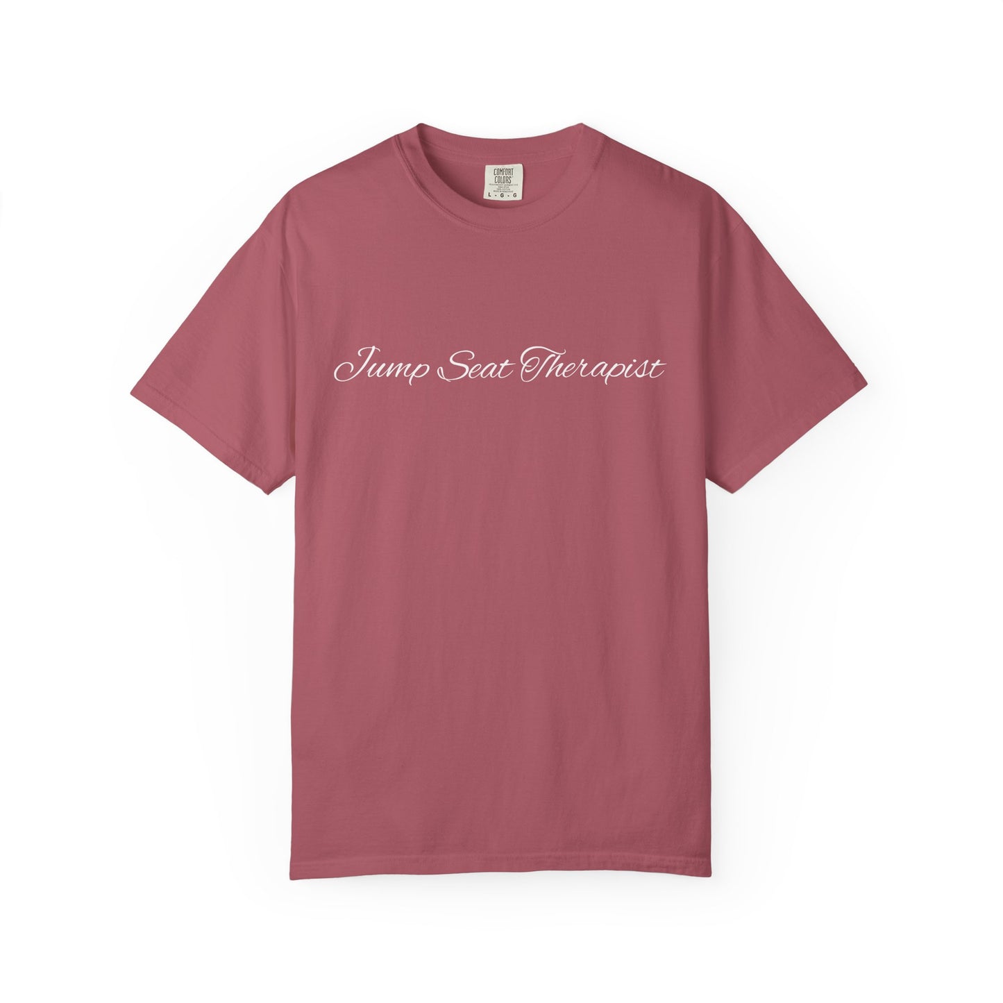 Jump Seat Therapist T-Shirt- Funny Flight Attendant Tee, Cabin Crew Life Shirt, Sarcastic Aviation Gift for Airline Workers