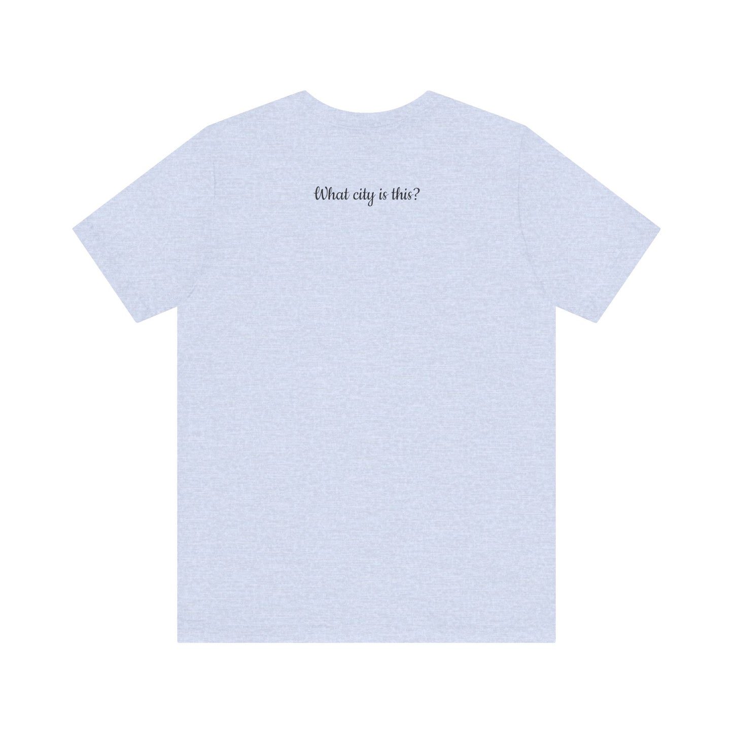 Flight Attendant City Tee, Travel Shirt, Gift for Travelers, Comfortable Unisex Tee, Adventure Outfit, Wanderlust Apparel