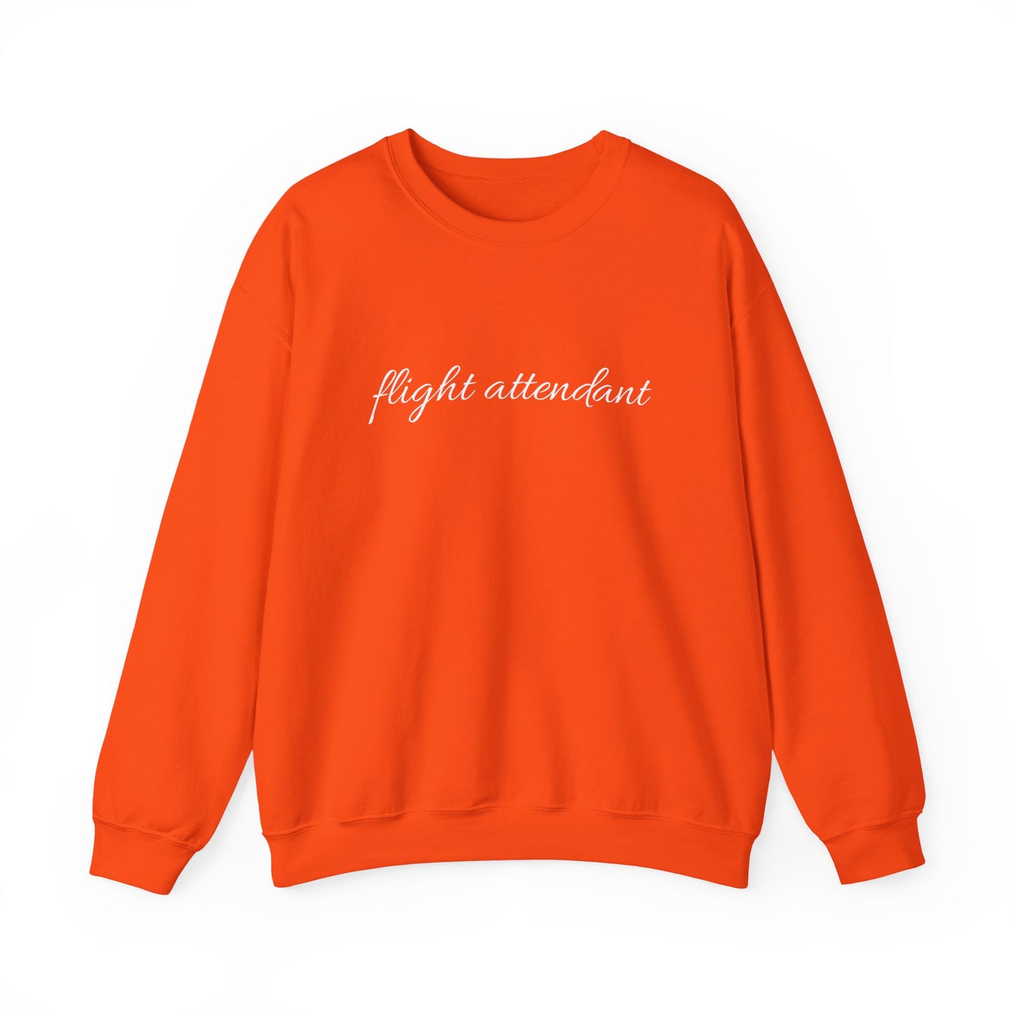 Flight Attendant Sweatshirt- Cozy Crew Life Pullover, Funny Airline Crew Gift, Travel Day Essential for Aviation Lovers