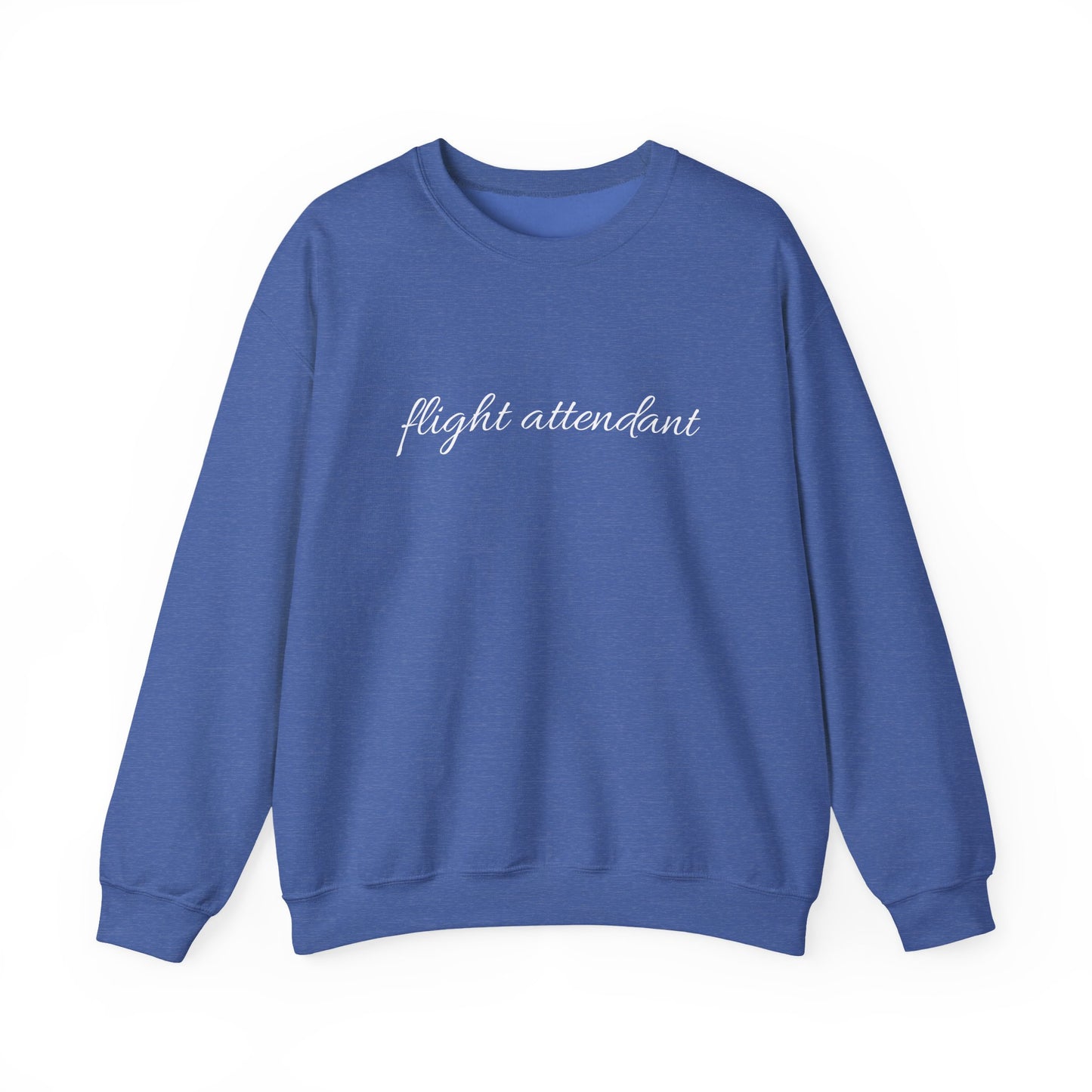 Flight Attendant Sweatshirt- Cozy Crew Life Pullover, Funny Airline Crew Gift, Travel Day Essential for Aviation Lovers