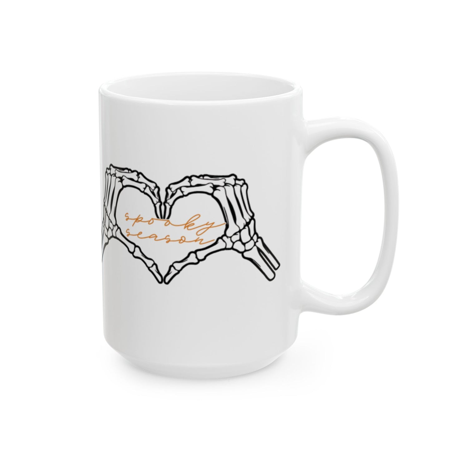 Skeleton Hand Coffee Mug, Unique Ceramic Cup, Halloween Decor, Gothic Gift, Quirky Drinkware, Spooky Tea Mug