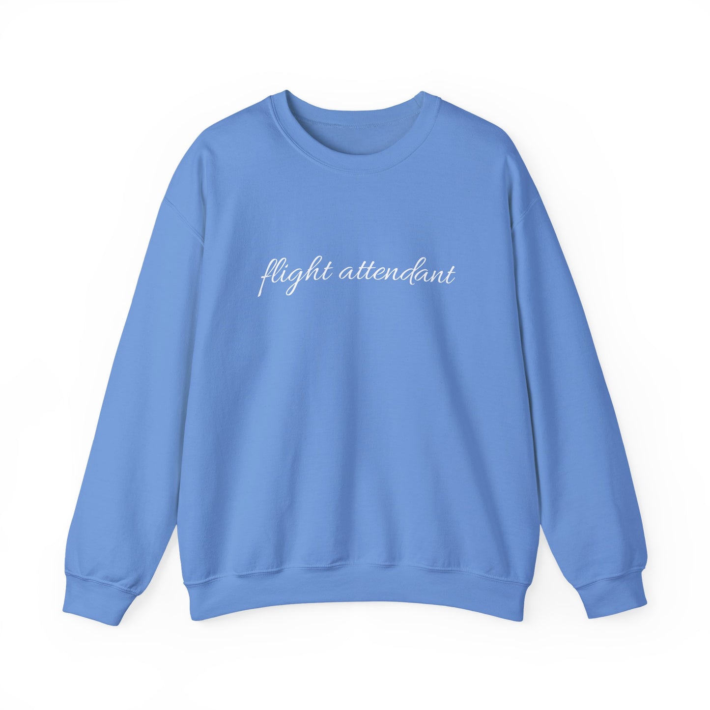 Flight Attendant Sweatshirt- Cozy Crew Life Pullover, Funny Airline Crew Gift, Travel Day Essential for Aviation Lovers