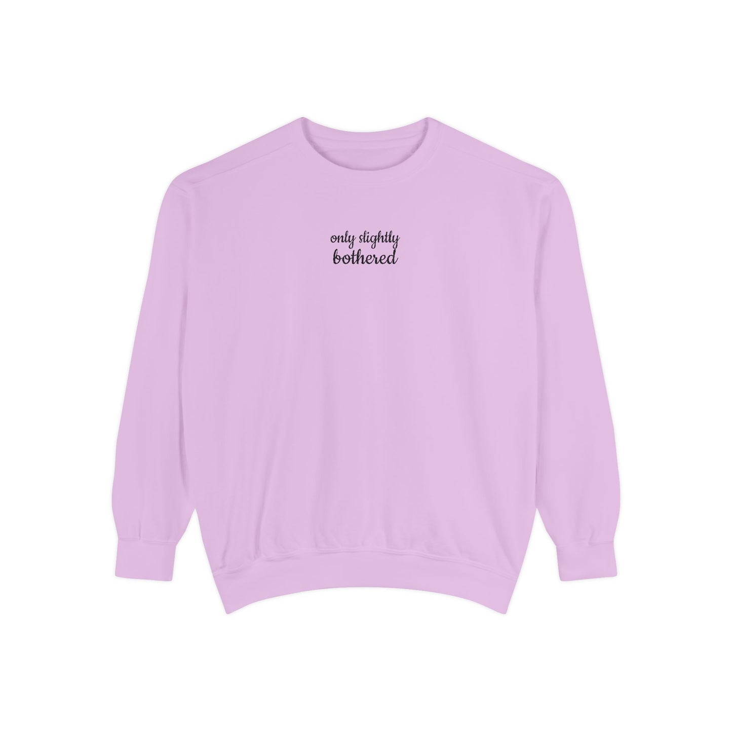 Only Slightly Bothered Sweatshirt - Cozy Comfort, Casual Style, Perfect for Everyday Wear, Gifts for Friends, Relaxed Fit
