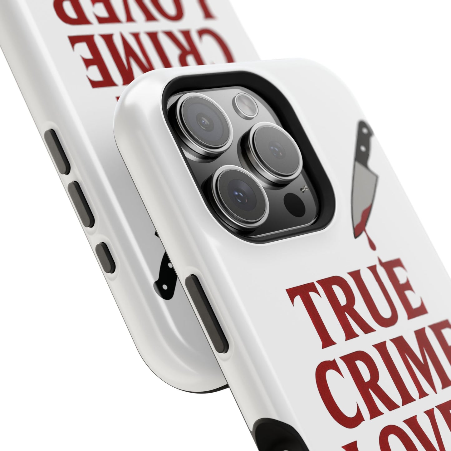 True Crime Lover Magnetic Phone Case-Funny Murder Podcast Gift, Forensics Obsession Cover, Crime Junkie Aesthetic Phone Case