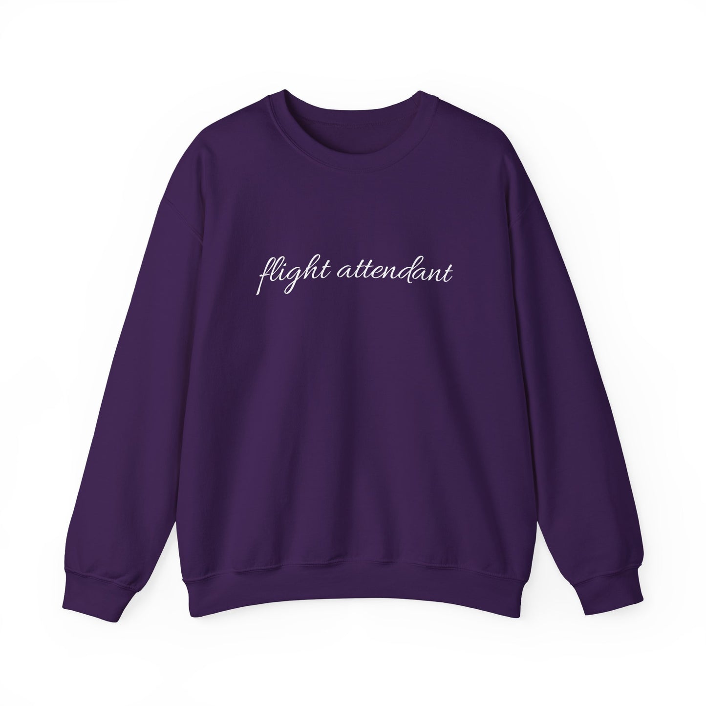 Flight Attendant Sweatshirt- Cozy Crew Life Pullover, Funny Airline Crew Gift, Travel Day Essential for Aviation Lovers