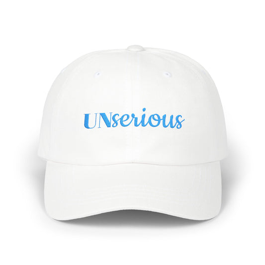 Unserious Classic Dad Cap, Casual Hat, Perfect Gift for every Unserious Human, Trendy Headwear, Everyday Accessory, Summer Essential