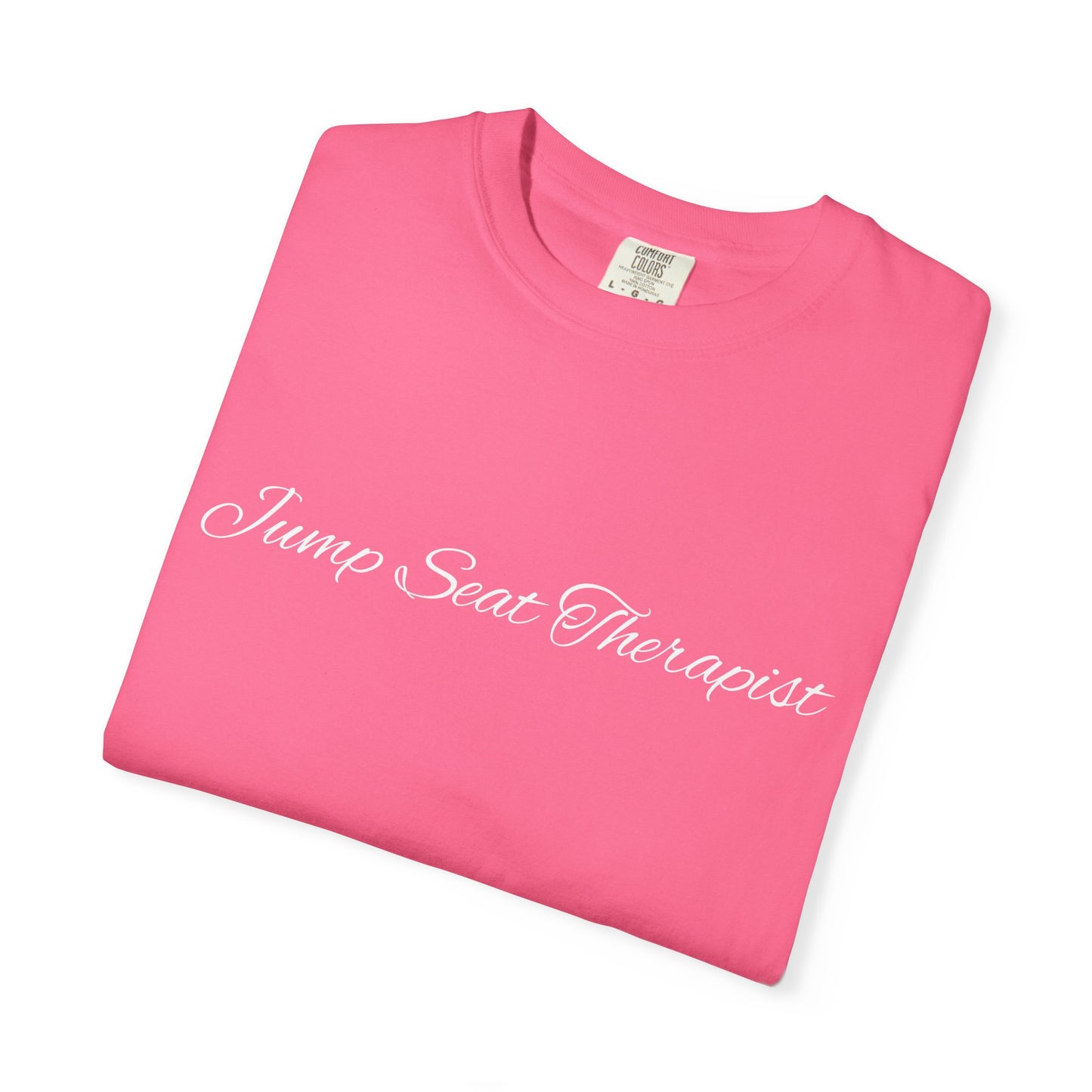 Jump Seat Therapist T-Shirt- Funny Flight Attendant Tee, Cabin Crew Life Shirt, Sarcastic Aviation Gift for Airline Workers