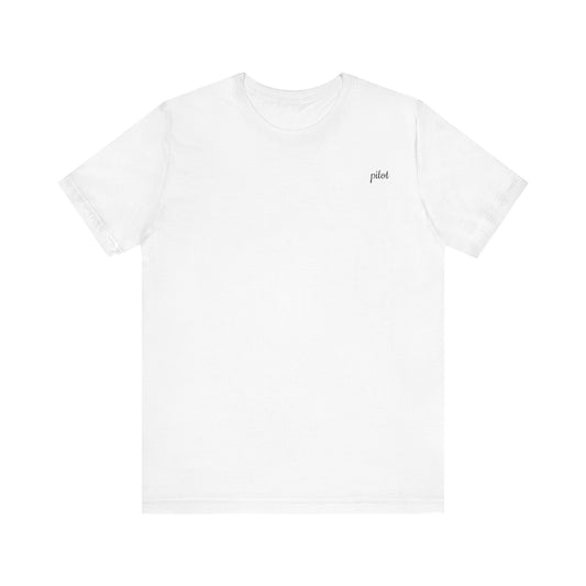 Pilot City Tee, Travel Shirt, Gift for Travelers, Comfortable Unisex Tee, Adventure Outfit, Wanderlust Apparel