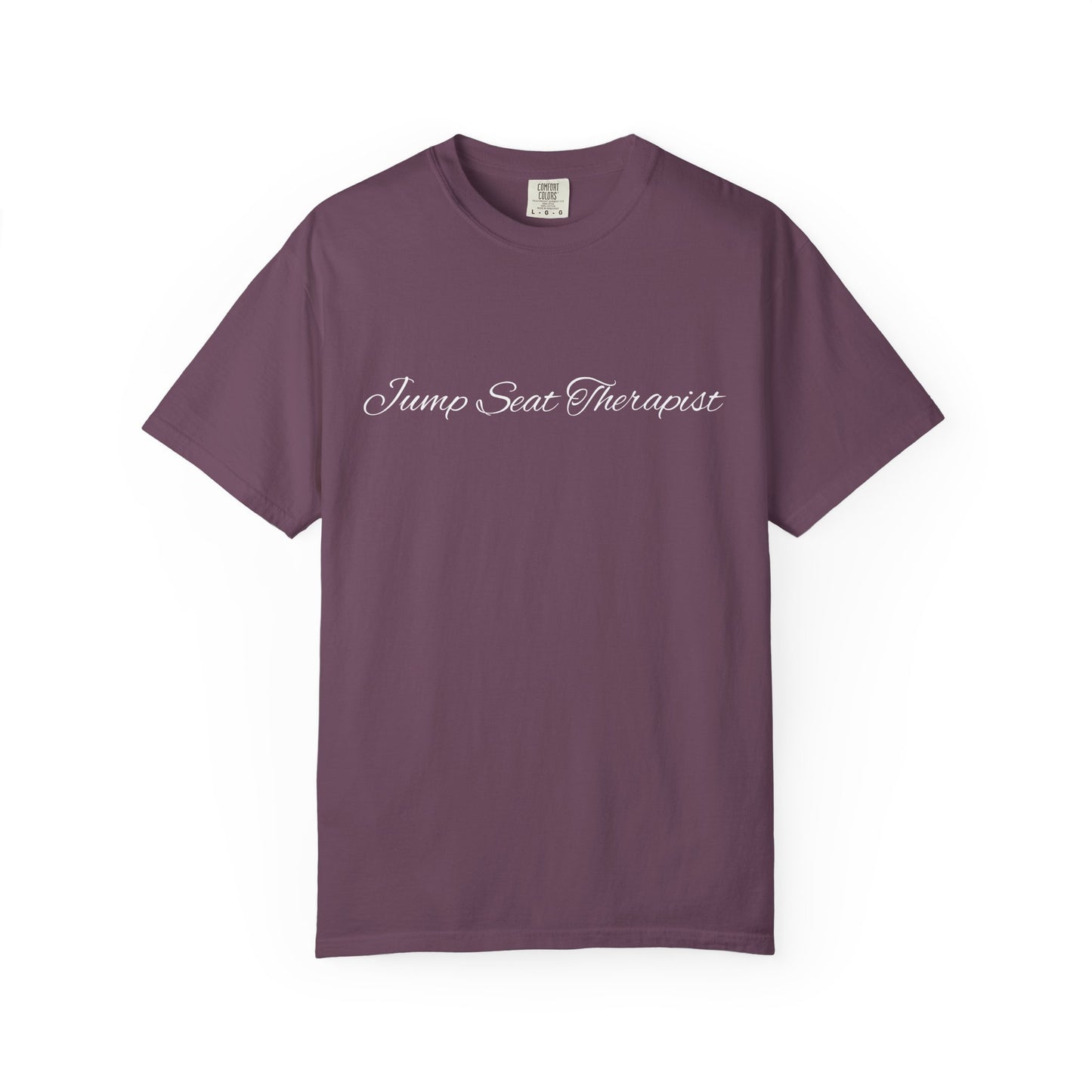 Jump Seat Therapist T-Shirt- Funny Flight Attendant Tee, Cabin Crew Life Shirt, Sarcastic Aviation Gift for Airline Workers
