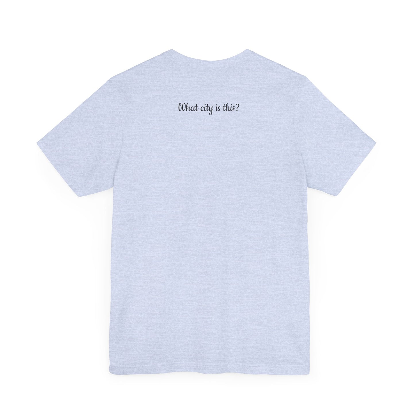 Flight Attendant City Tee, Travel Shirt, Gift for Travelers, Comfortable Unisex Tee, Adventure Outfit, Wanderlust Apparel