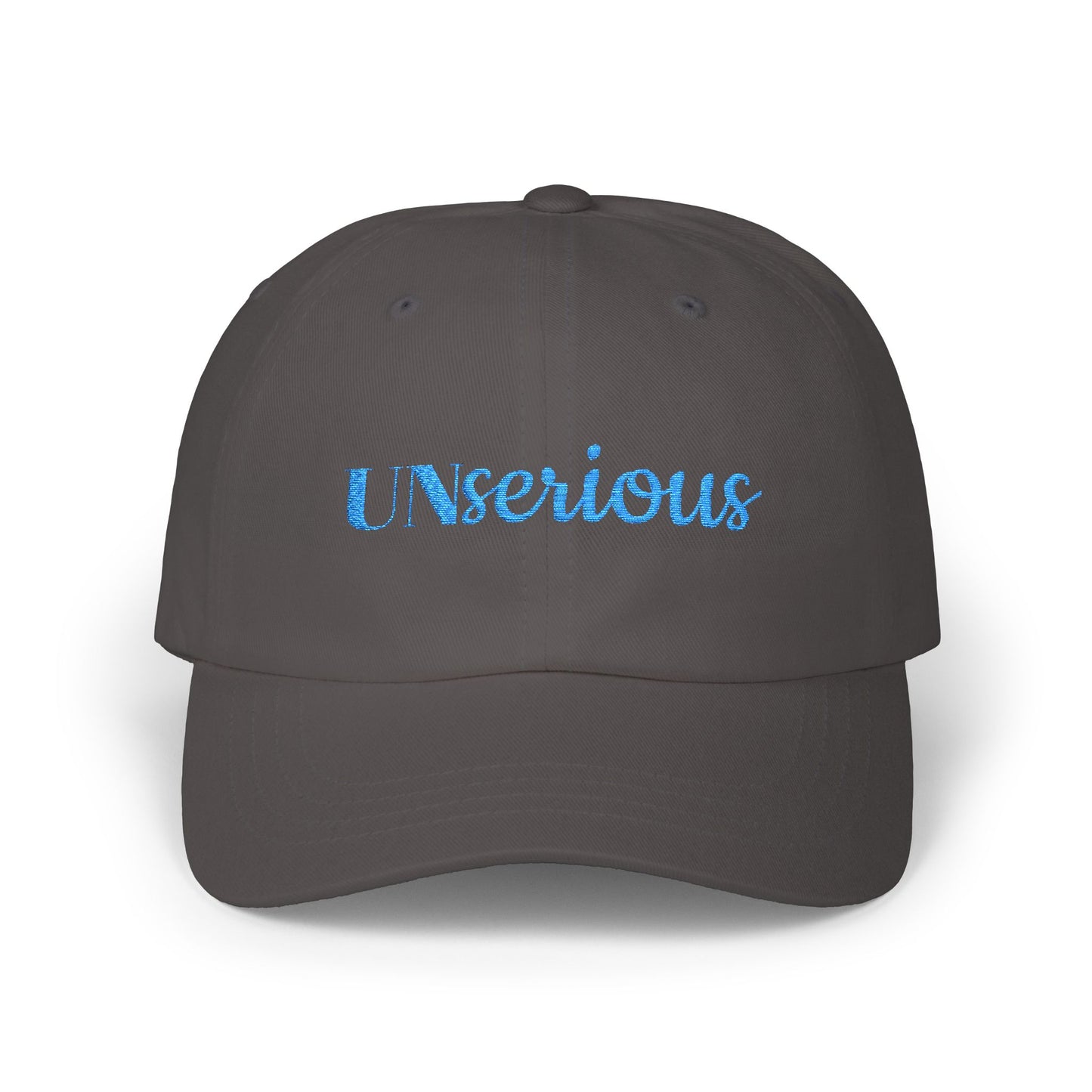 Unserious Classic Dad Cap, Casual Hat, Perfect Gift for every Unserious Human, Trendy Headwear, Everyday Accessory, Summer Essential