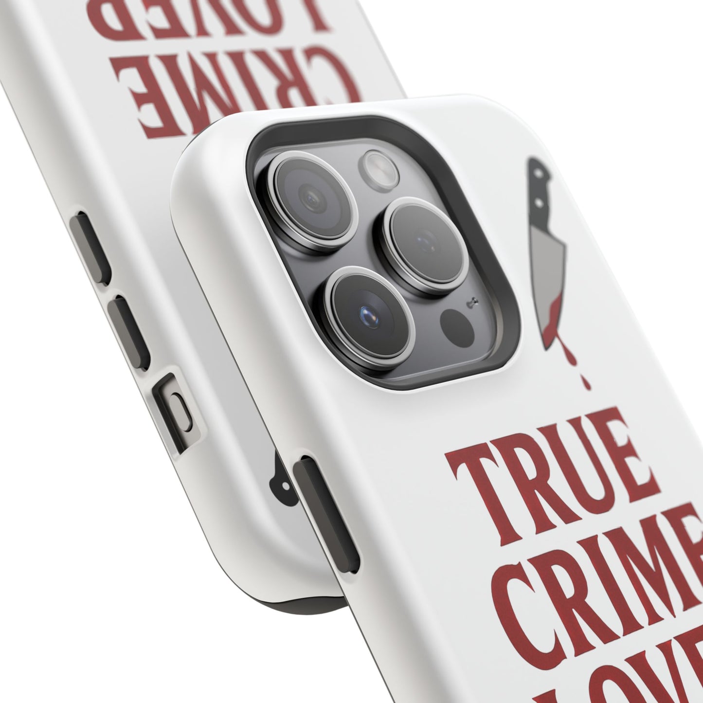 True Crime Lover Magnetic Phone Case-Funny Murder Podcast Gift, Forensics Obsession Cover, Crime Junkie Aesthetic Phone Case