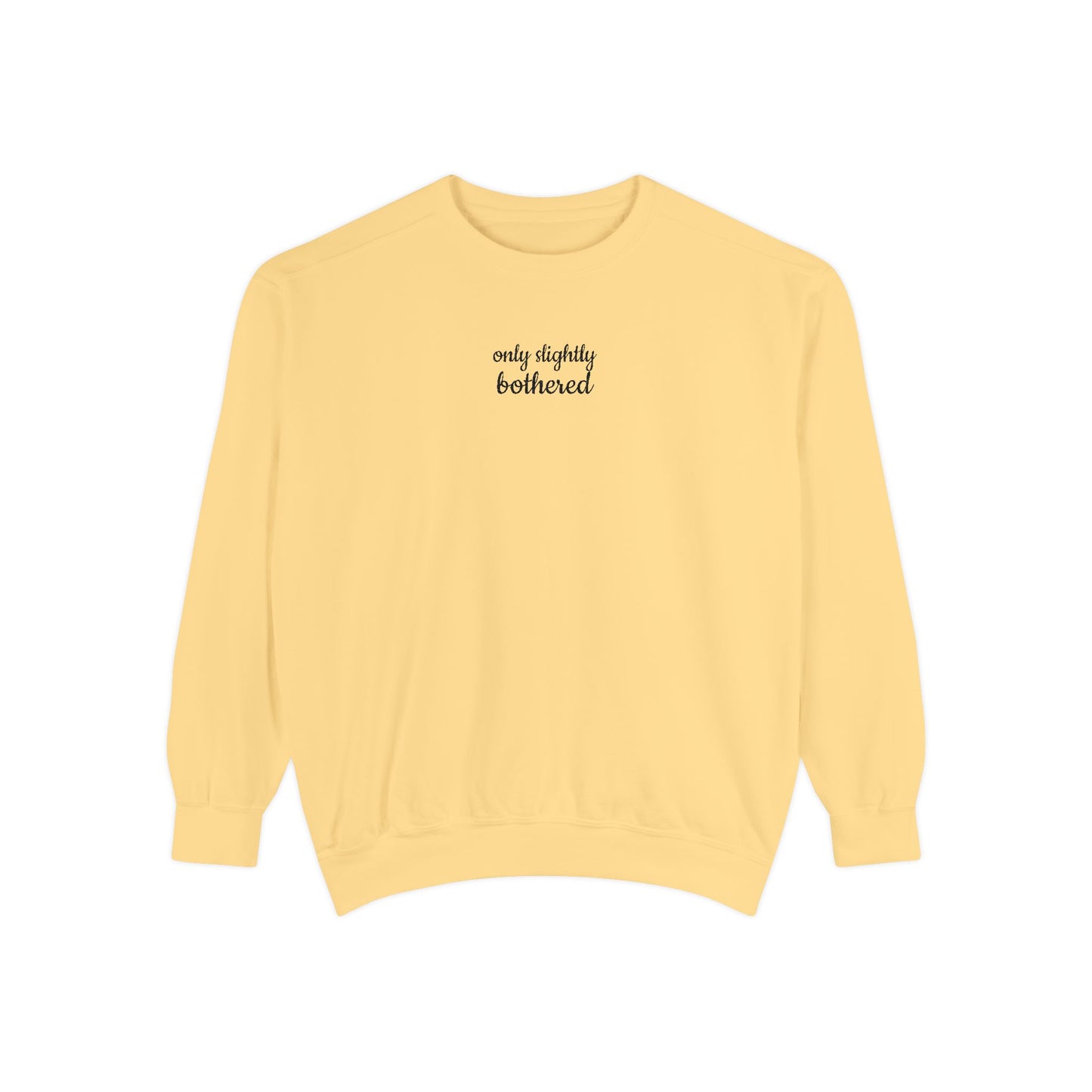 Only Slightly Bothered Sweatshirt - Cozy Comfort, Casual Style, Perfect for Everyday Wear, Gifts for Friends, Relaxed Fit