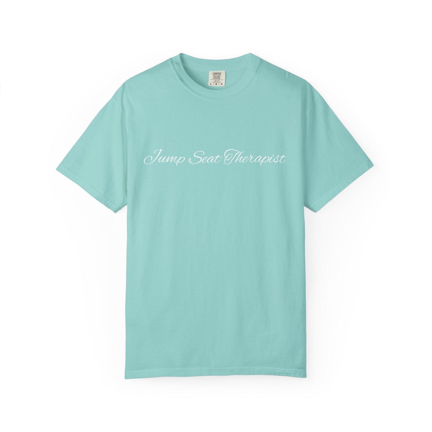 Jump Seat Therapist T-Shirt- Funny Flight Attendant Tee, Cabin Crew Life Shirt, Sarcastic Aviation Gift for Airline Workers
