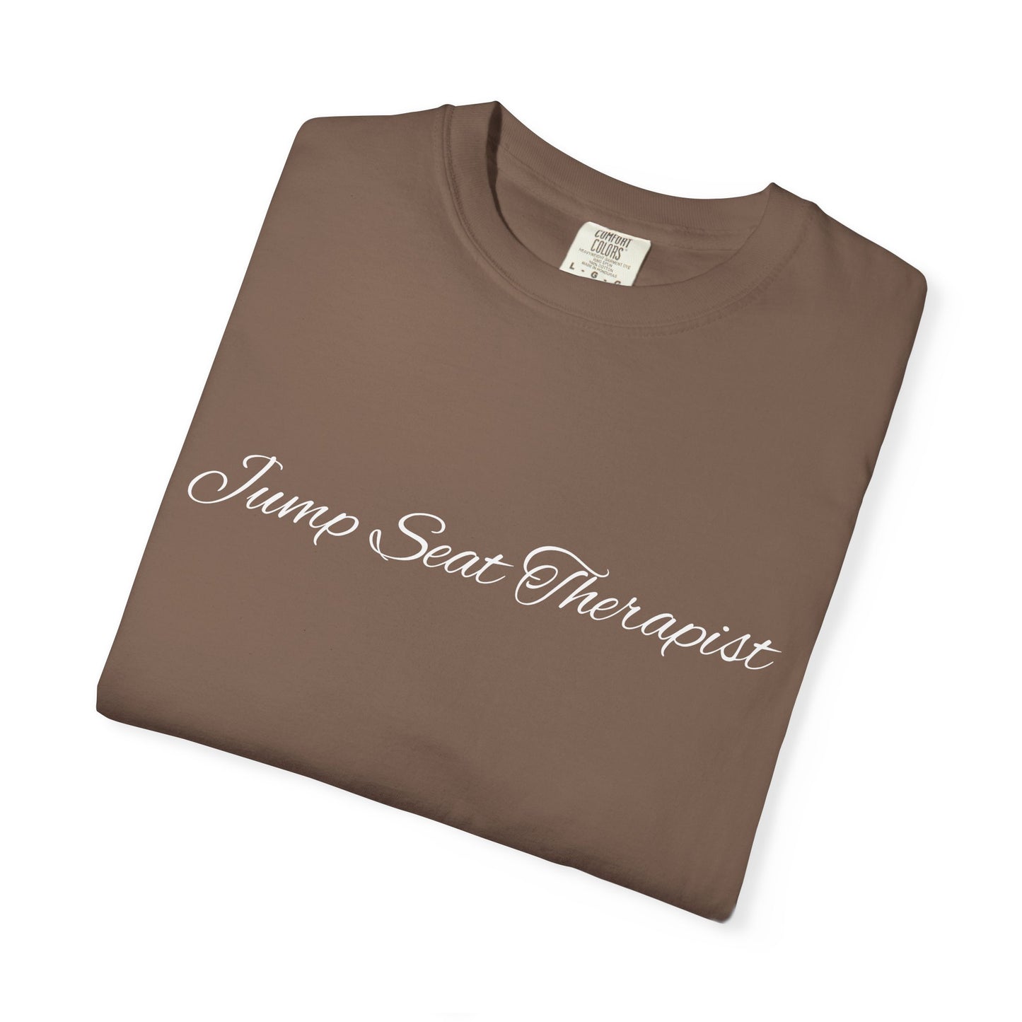Jump Seat Therapist T-Shirt- Funny Flight Attendant Tee, Cabin Crew Life Shirt, Sarcastic Aviation Gift for Airline Workers