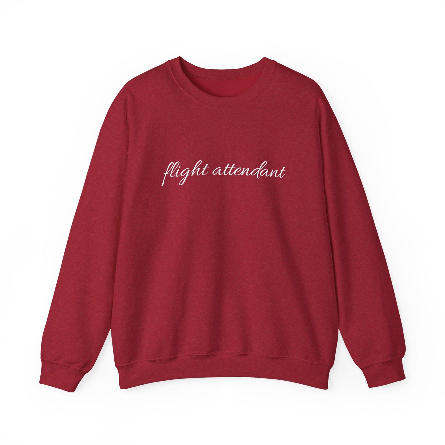 Flight Attendant Sweatshirt- Cozy Crew Life Pullover, Funny Airline Crew Gift, Travel Day Essential for Aviation Lovers