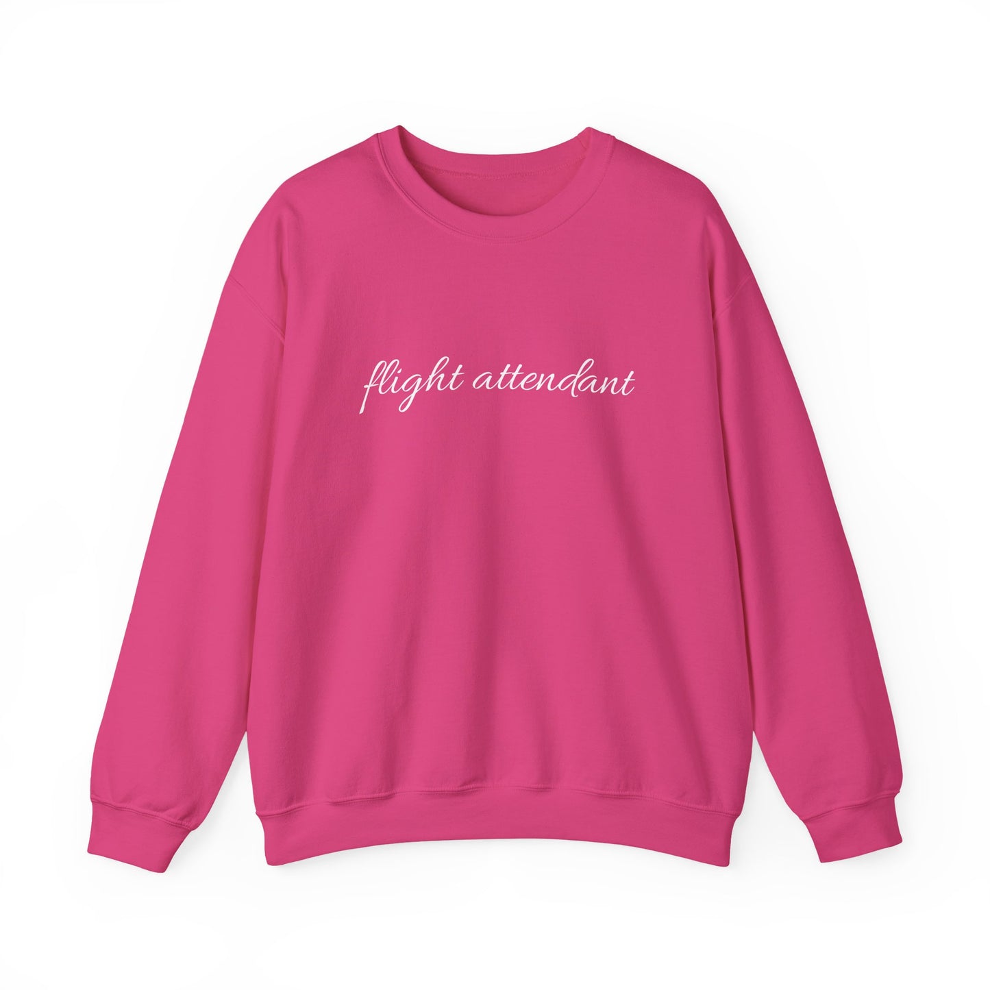 Flight Attendant Sweatshirt- Cozy Crew Life Pullover, Funny Airline Crew Gift, Travel Day Essential for Aviation Lovers