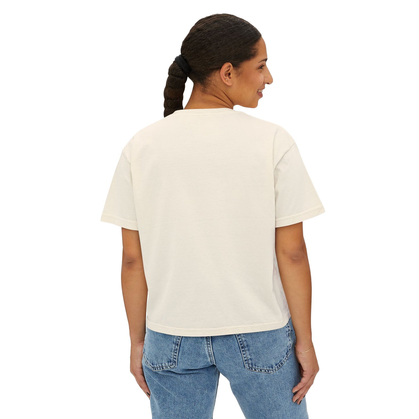 Fall Skeleton Boxy Tee, Women's Casual Graphic Top, Halloween Shirt, Autumn Apparel, Trendy Fall Fashion