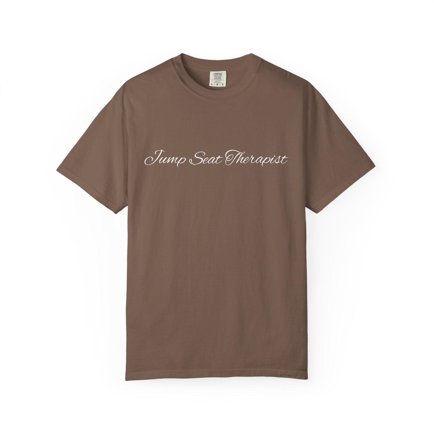 Jump Seat Therapist T-Shirt- Funny Flight Attendant Tee, Cabin Crew Life Shirt, Sarcastic Aviation Gift for Airline Workers