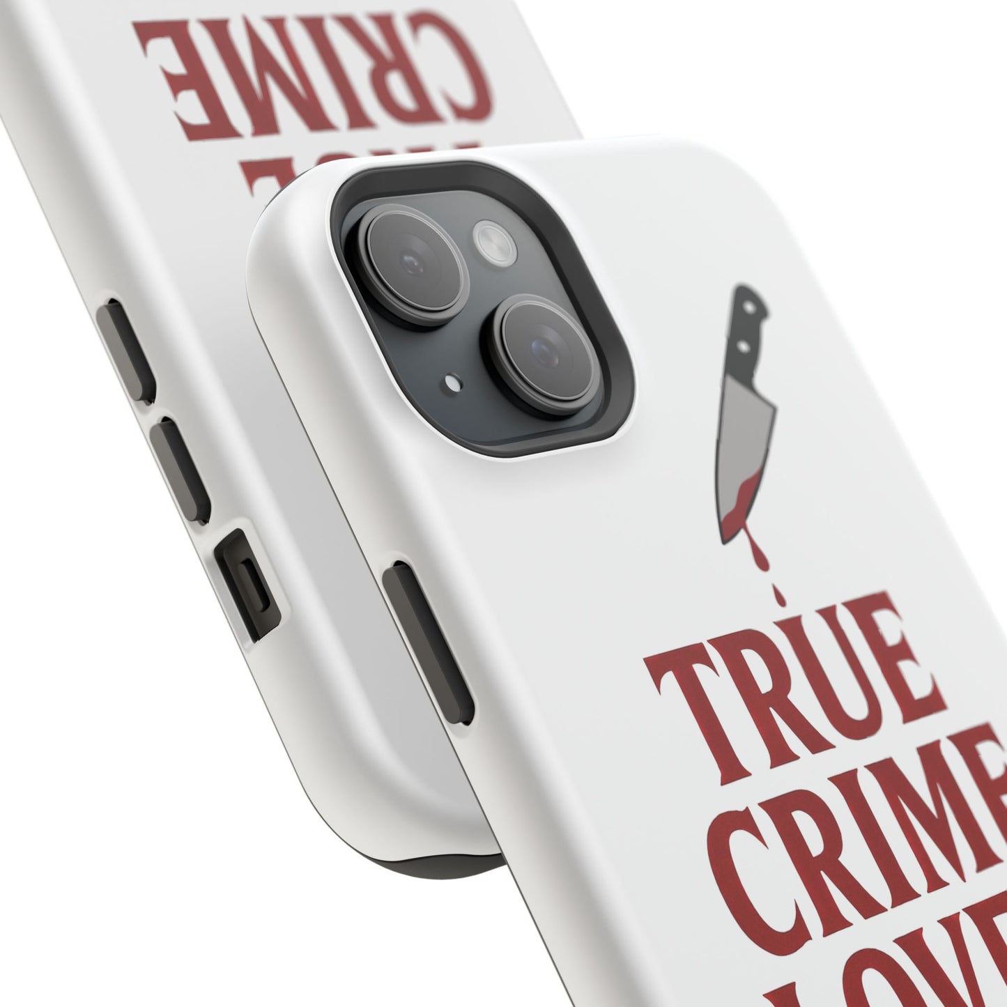 True Crime Lover Magnetic Phone Case-Funny Murder Podcast Gift, Forensics Obsession Cover, Crime Junkie Aesthetic Phone Case