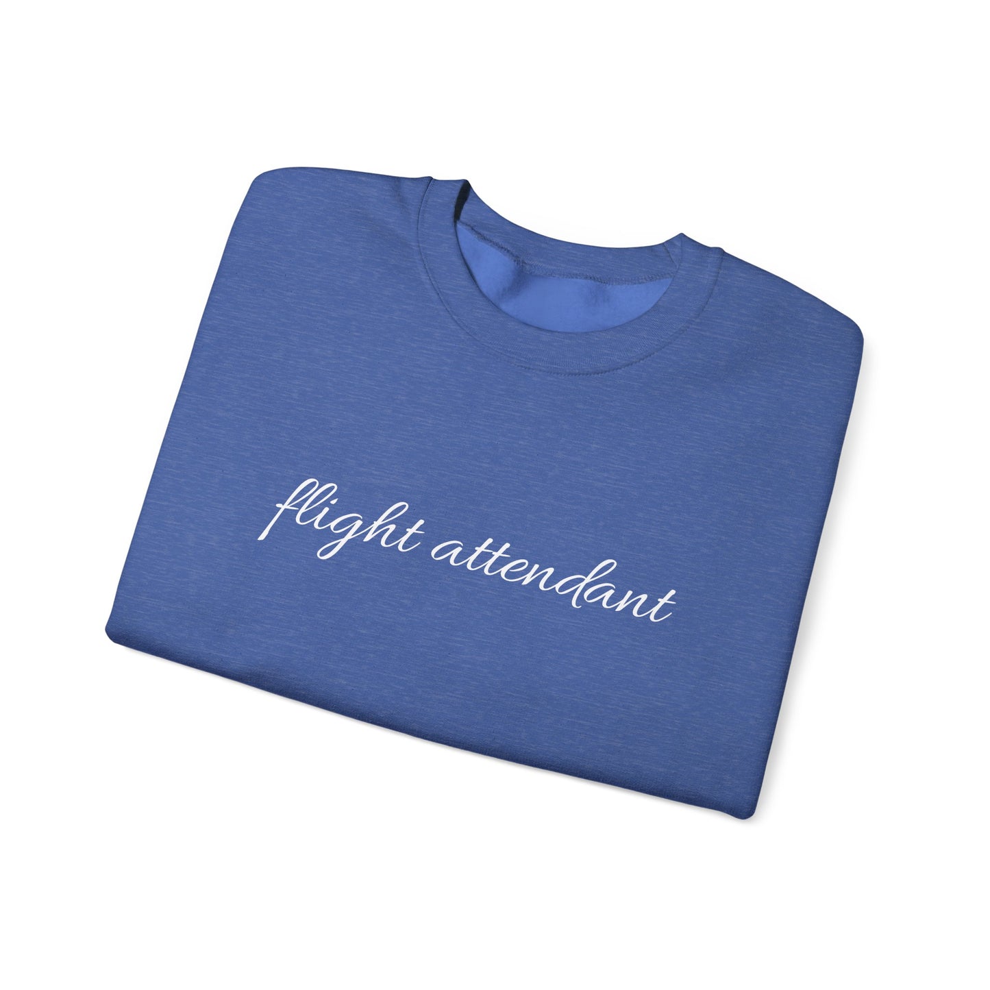 Flight Attendant Sweatshirt- Cozy Crew Life Pullover, Funny Airline Crew Gift, Travel Day Essential for Aviation Lovers