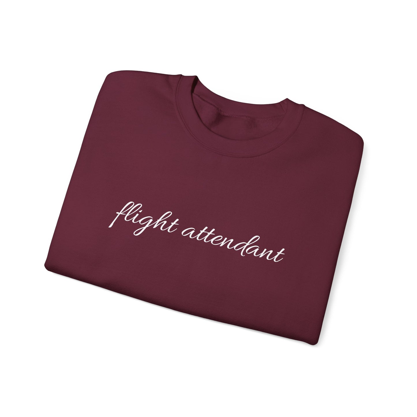 Flight Attendant Sweatshirt- Cozy Crew Life Pullover, Funny Airline Crew Gift, Travel Day Essential for Aviation Lovers