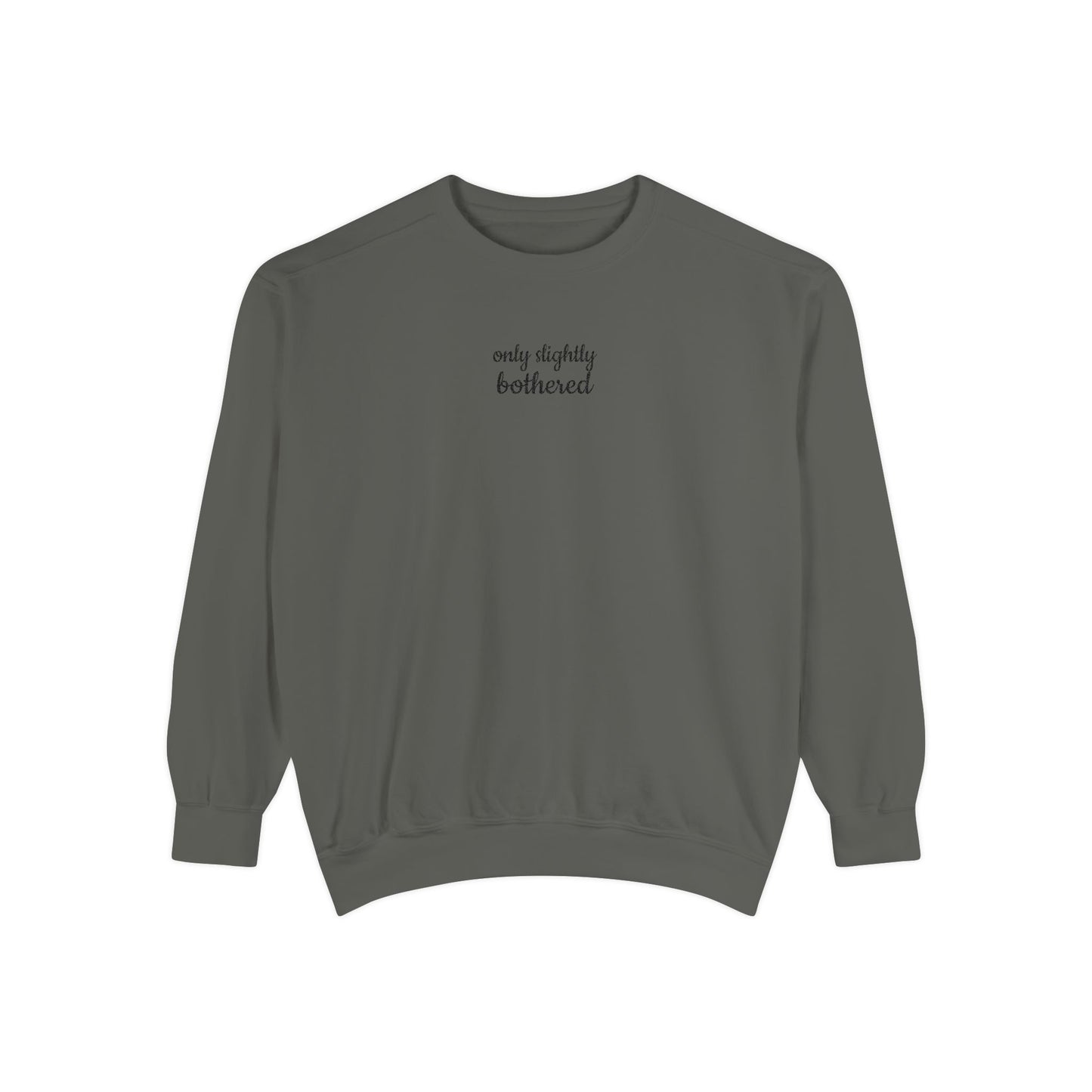 Only Slightly Bothered Sweatshirt - Cozy Comfort, Casual Style, Perfect for Everyday Wear, Gifts for Friends, Relaxed Fit