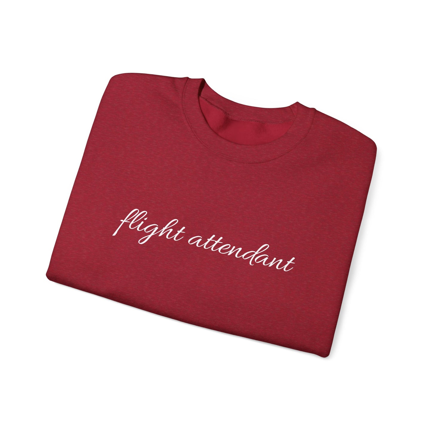 Flight Attendant Sweatshirt- Cozy Crew Life Pullover, Funny Airline Crew Gift, Travel Day Essential for Aviation Lovers