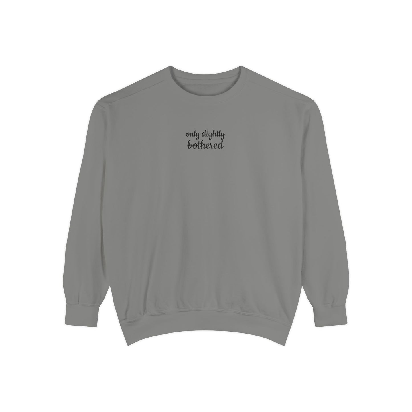 Only Slightly Bothered Sweatshirt - Cozy Comfort, Casual Style, Perfect for Everyday Wear, Gifts for Friends, Relaxed Fit